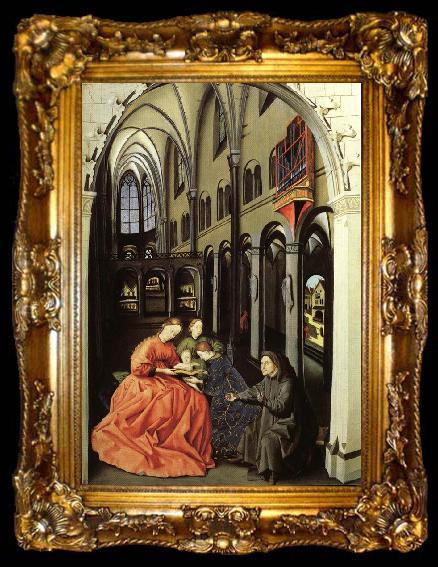 framed  Conrad Witz Virgin and Child with Saints, ta009-2